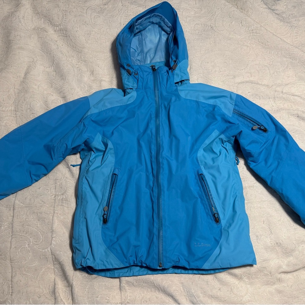 L.L. Bean Women’s Size Medium Weather Challenger Hooded Coat